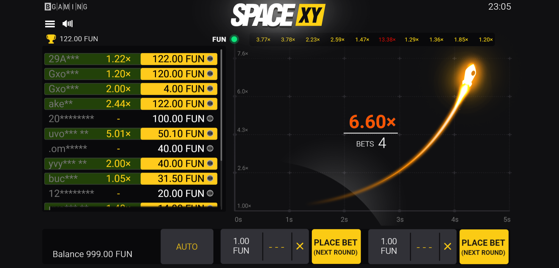 Space XY by BGaming: A Stellar Casino-Game Review