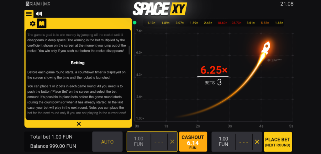 Como jogar o jogo Space XY