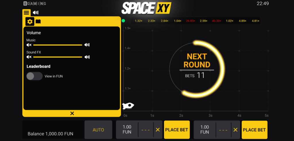 Como jogar um jogo do Space XY?